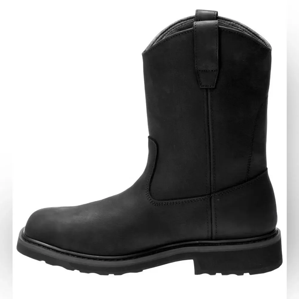 NEW Harley Davidson Men's Altman Waterproof Western Work Boots - Soft Toe 12M
